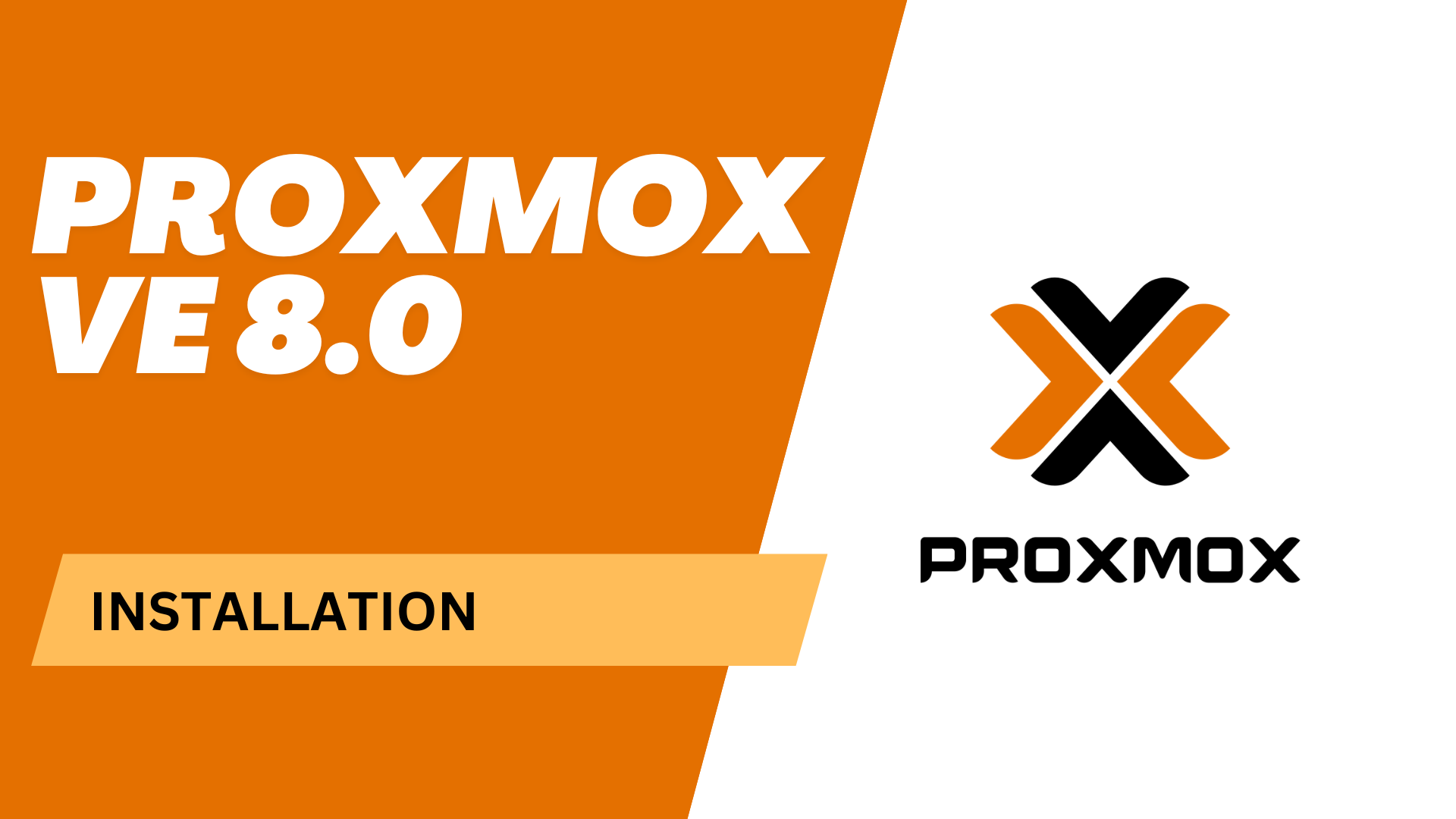 Proxmox VE 8.0 Installation