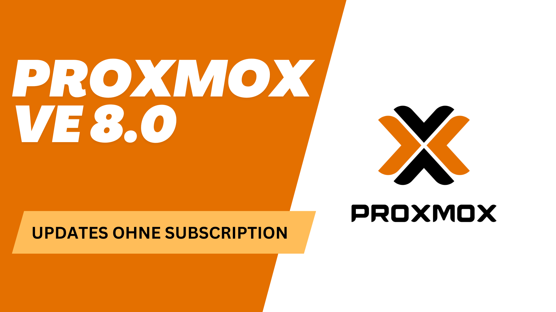 Proxmox VE Updates ohne Subscription